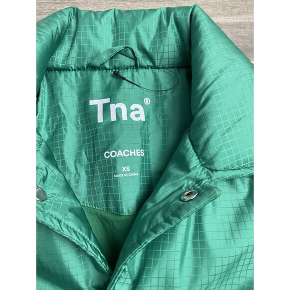 Aritzia Tna Coaches Jacket Limited Edition Insulated Extra Oversize Size Xs - Picture 8 of 10